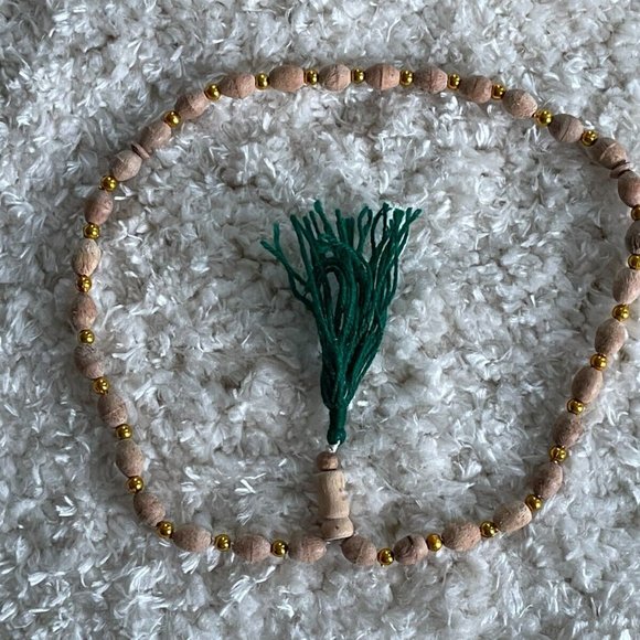 Prayer Tasbeeh Handmade Real Wood Beads Religious Beads Islamic Tasbeh - Picture 5 of 10